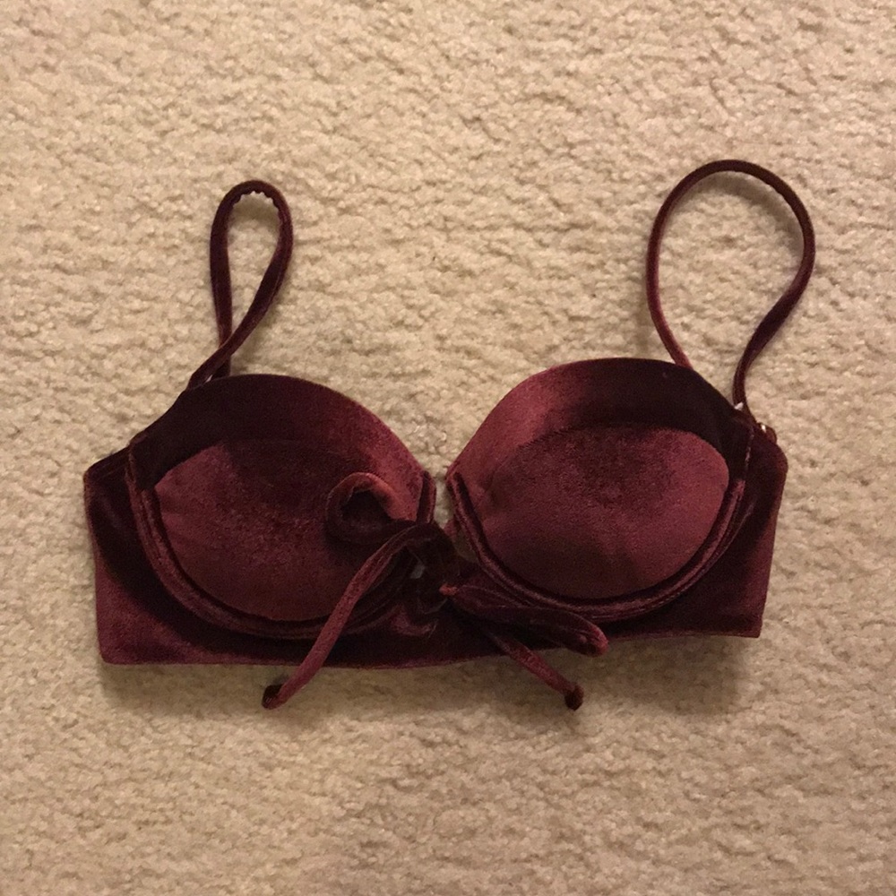 LA Hearts bikini top swimwear